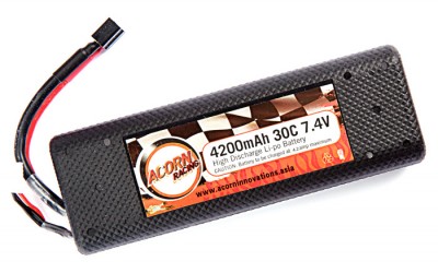 Acorn Racing 4200mAh 30C hardcase LiPo battery