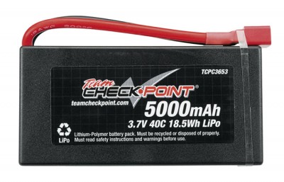 Team CheckPoint 3.7V 5000mAh 40C LiPo