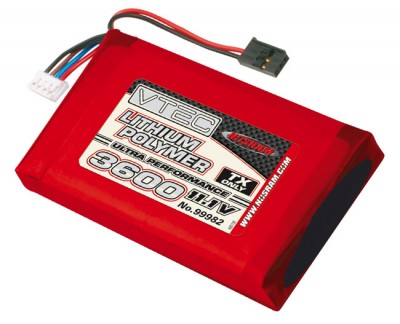 Nosram VTEC LiPo RX & TX battery packs