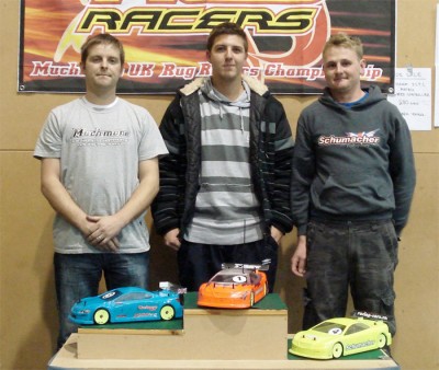 Jefferies, Copsey & Randall win at Rug Racers Rd3