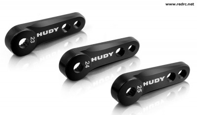 Hudy CNC-machined alu servo horns