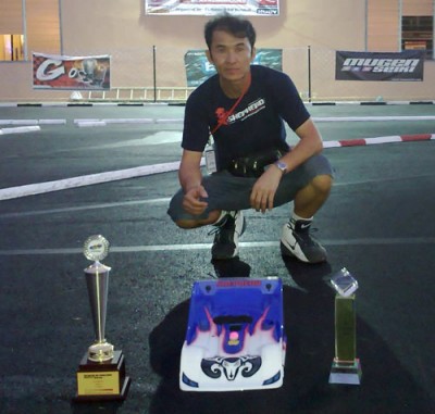Niko Cheng wins at Excellent Speedway