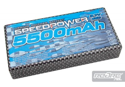 Speed Power 3.7V 5500mAh 45C LiPo pack