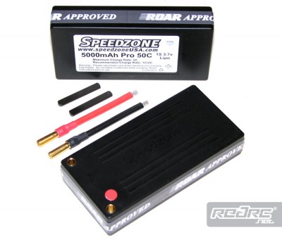 Speedzone 5000mAH Pro 50C 1S Lipo