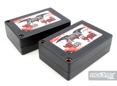 Vampire Racing 4400mAh 40C LiPo saddle pack