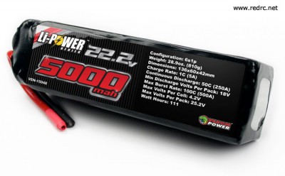 Venom 50C LiPo battery packs