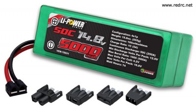 Venom 50C LiPo battery packs