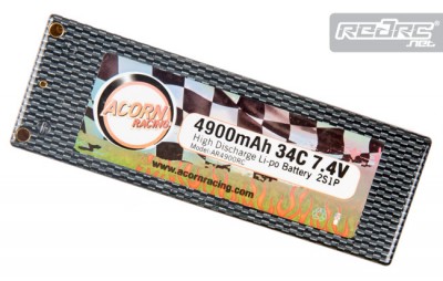 Acorn Racing 4900mAh 34C Race LiPo