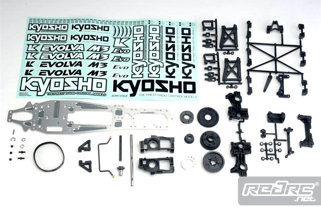 Red RC » Kyosho Evolva M3 Evo conversion set