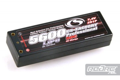 CS Electronic 5600mAh 50C LiPo pack