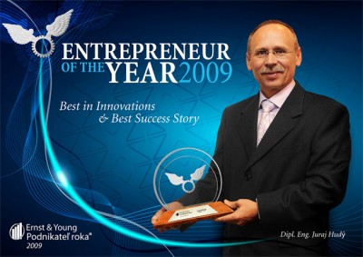 Juraj Hudy selected as Entrepreneur of the Year