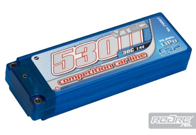 LRP 5300mAh 30C 7.4V hard case LiPo