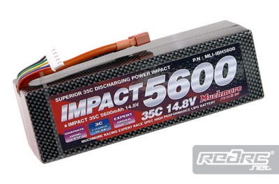 Much More Impact 5600mAh LiPo pack