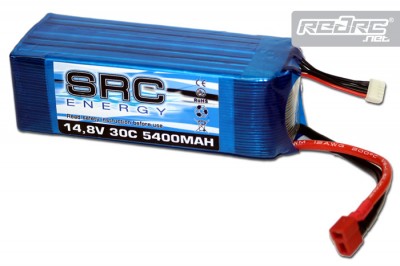 SRC range of LiPo packs