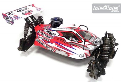 Bitty Design prototype Losi 8ight shell