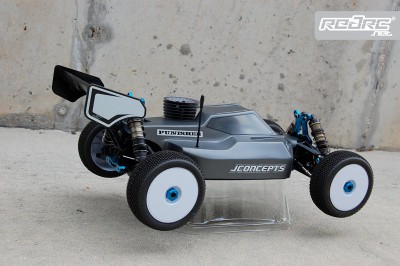 JConcepts RC8B Punisher prototype shell