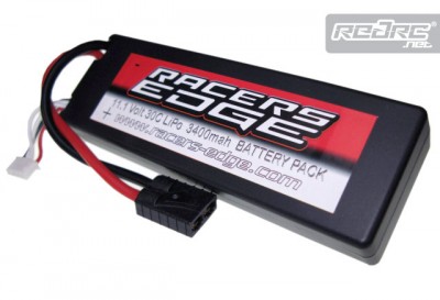 Racers Edge 30C 3400mAh 11.1V LIPo pack