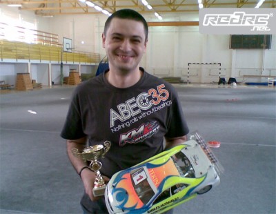 Cristian Faur clean sweep at Romanian Indoor Rd1