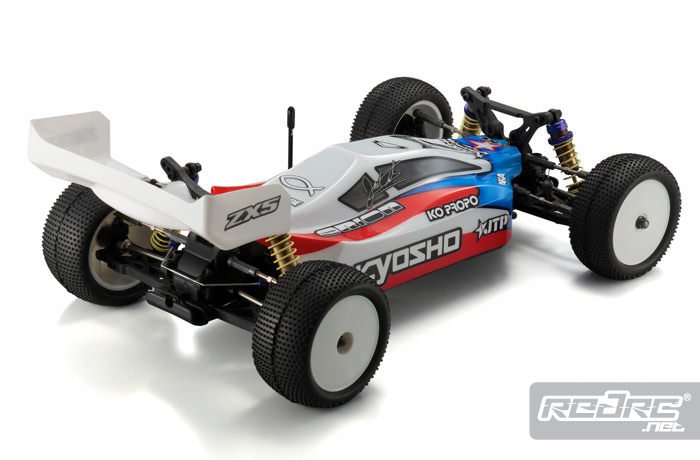 Kyosho Lazer ZX-5 FS2 buggy - Red RC