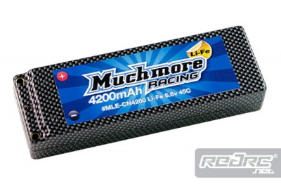 Much More 4200mAh 45C LiFe pack
