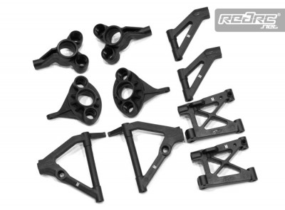 Serpent M hardness suspension parts