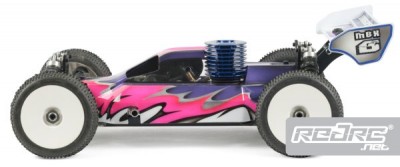 Team Titan Blitz MBX6 shell & 84mm buggy wheels