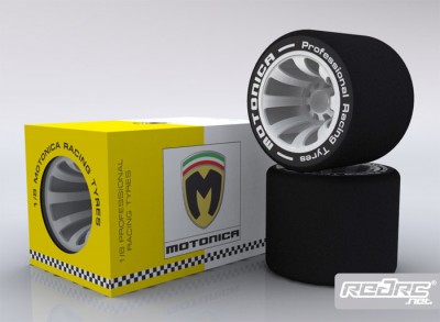 Motonica 1/8 scale on road tires