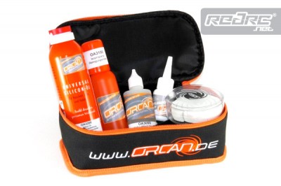 Orcan maintenance set for nitro cars