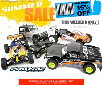 Pro-Line Summer Sale