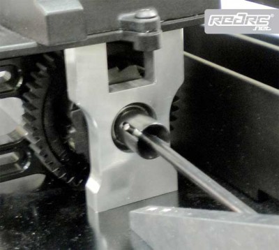 STRC Blitz knuckles & SC10 gun metal parts