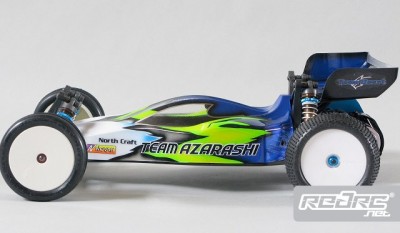 Team Azarashi TRF201X body shell
