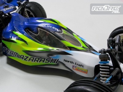 Team Azarashi TRF201X body shell