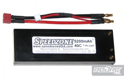 Speedzone 5200 40C LiPo pack