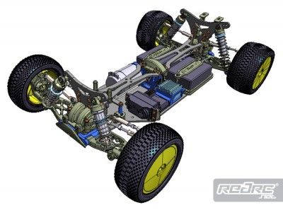 Tamiya TRF502X 4wd shaft driven buggy