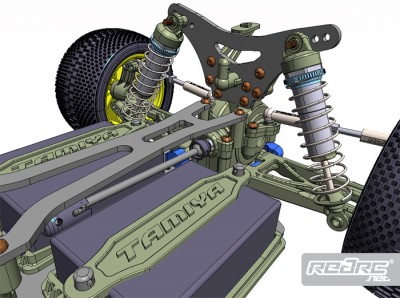 Tamiya TRF502X 4wd shaft driven buggy