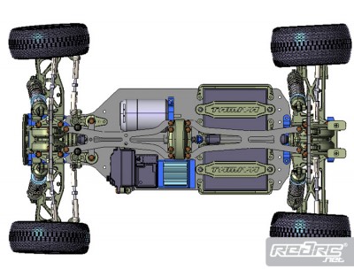 Tamiya TRF502X 4wd shaft driven buggy