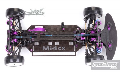 Schumacher Mi4CX 1/10th Competition 4wd TC