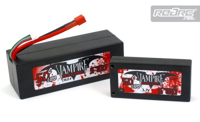 Vampire Racing 1S & 4S LiPo packs