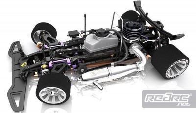 Motonica P81 PRO 1/8th scale chassis