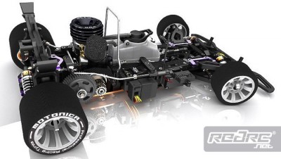 Motonica P81 PRO 1/8th scale chassis
