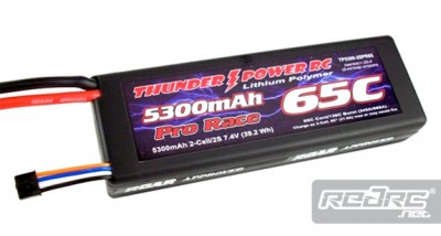 Thunder Power RC G6 Pro Race 65C series LiPos