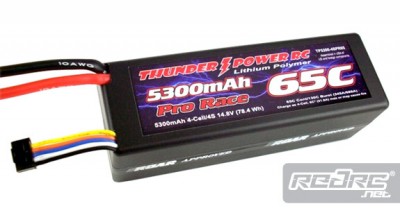 Thunder Power RC G6 Pro Race 65C series LiPos