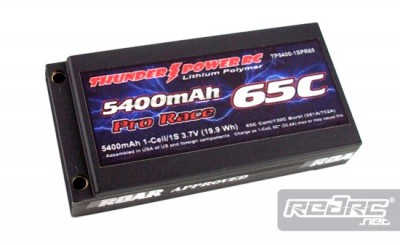 Thunder Power RC G6 Pro Race 65C series LiPos