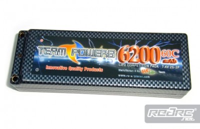 Team-Powers 6200mAh 60C LiPo pack