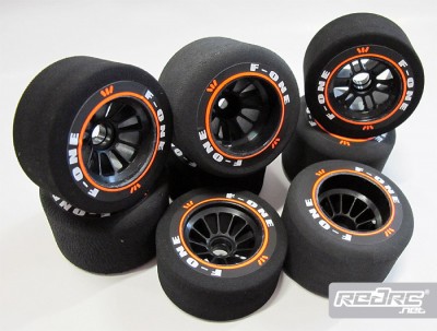 World Racing Car foam tires