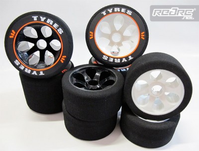 World Racing Car foam tires