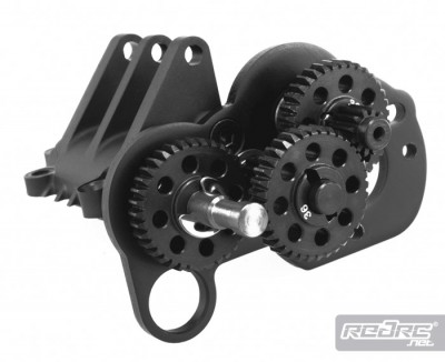 Axial XR10 Machined gears & titanium gear shafts