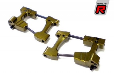 KM H-K1 aluminium & spring steel wishbones