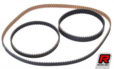 Mugen MRX-5 low friction belts