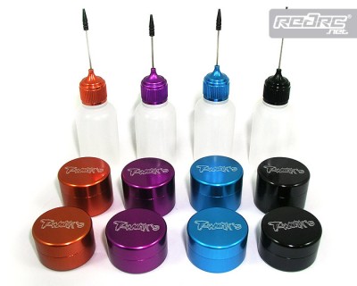 T-Work's Racing grease holder & oil bottle